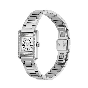 Genni Quartz Crystal Mother of Pearl Dial Watch AR11662