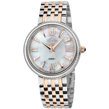 Genoa Diamond Mother of Pearl Dial Watch