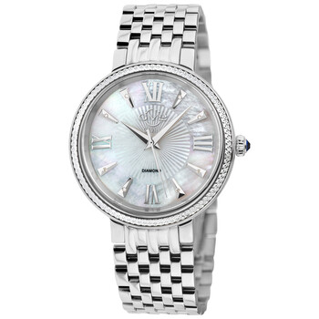 Genoa Diamond Mother of Pearl Dial Watch