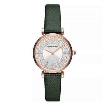 Gianni TBar Quartz Silver Dial Watch AR11517