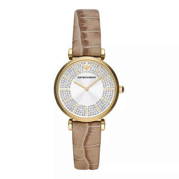 Gianni TBar Quartz Silver Dial Watch AR11518