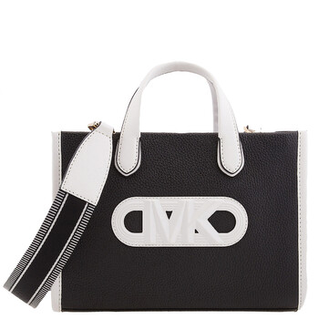 Gigi Small Embossed Leather Messenger Bag