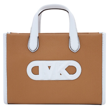 Gigi Small Embossed Leather Messenger Bag