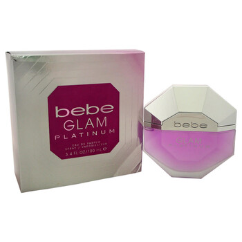 Glam Platinum by Bebe for Women  3.4 oz EDP Spray