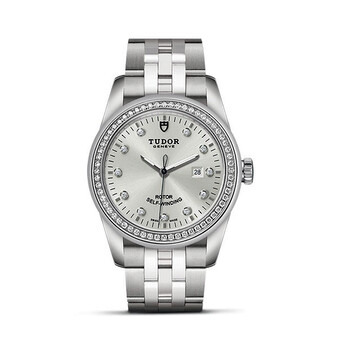 Glamour Date Automatic Diamond Silver Dial Watch M530200003