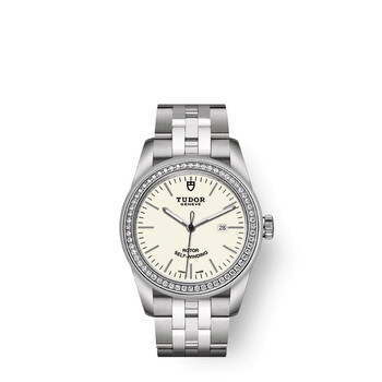 Glamour Date Automatic Diamond Watch