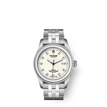 Glamour Date Automatic Diamond Watch