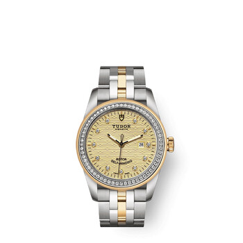 Glamour Date Automatic Diamond Watch
