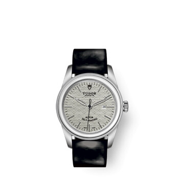 Glamour Date Automatic Silver Dial Watch