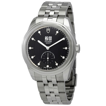 Glamour Double Date Automatic Diamond Black Dial 42 mm Watch M571000004