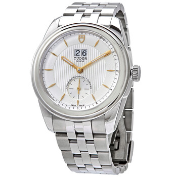 Glamour Double Date Automatic Silver Dial Watch M571000002