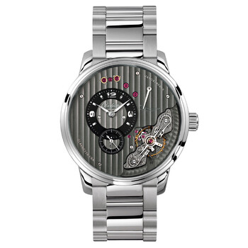 Glashutte PanoInverse Grey Dial Watch