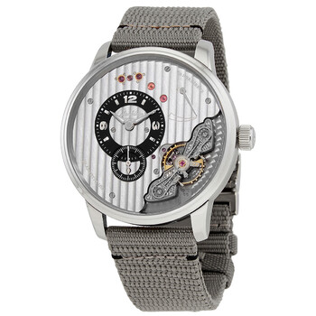 Glashutte PanoInverse Hand Wind Grey Dial Watch