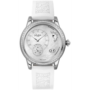 Glashutte PanoMatic Mother Of Pearl Dial Watch