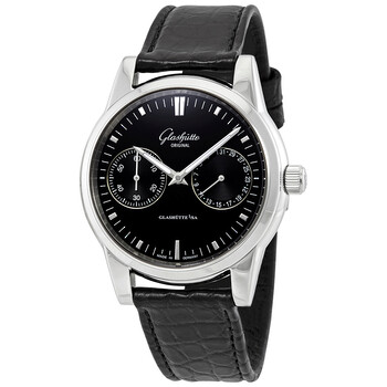 Glashutte Senator Black Dial Automatic Watch
