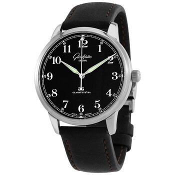 Glashutte Senator Excellence Automatic Black Dial Watch