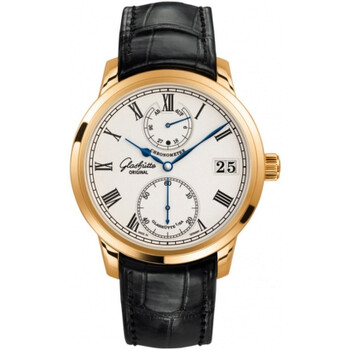 Glashutte Senator Silver Dial Watch