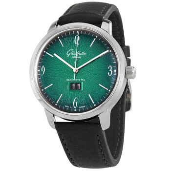 Glashutte Senator Sixties Automatic Green Dial Watch