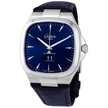 Glashutte Seventies Blue Dial Automatic Watch