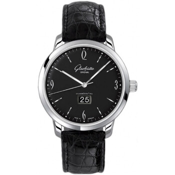 Glashutte Sixties Black Dial Automatic Watch