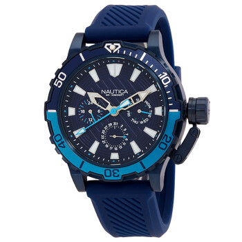 Glenrock Lagoon Quartz Blue Dial Watch NAPGLAS35