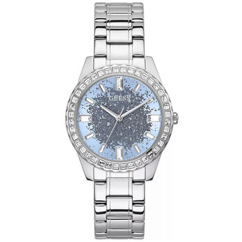 Glitter Burst Quartz Blue Dial Watch GW0405L1