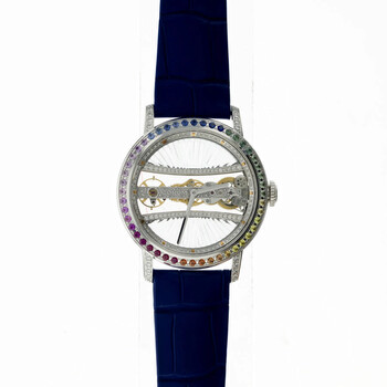 Golden Bridge Round Hand Wind Diamond Watch B11303404