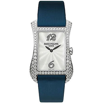 Gondolo Serata 18kt White Gold Diamond Blue Watch 4972G
