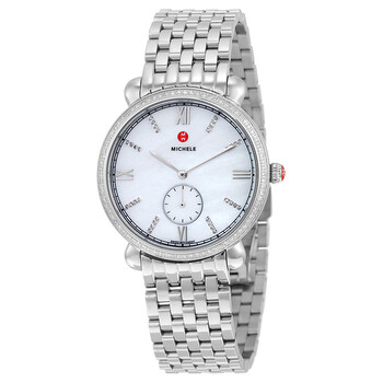 Gracile White Mother of Pearl Dial Diamond Watch MWW26A000001