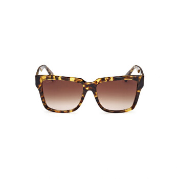 Gradient Brown Square Sunglasses MM0078 GLIMPSE2 53F