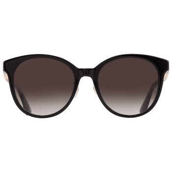 Gradient Grey Oval Sunglasses GG1191SK 001