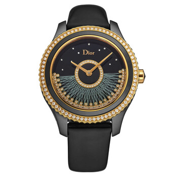 Grand Bal Diamond Black Dial Set with Diamonds  Rose Gold and Green Dial Watch CD124BH4A002