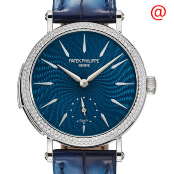 Grand Complications Hand Wind Diamond Blue Dial Watch 7040250G001