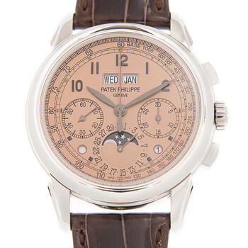 Grand Complications Perpetual Chronograph Salmon Dial Watch 5270P001