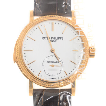 Grand Complications Tourbillon Hand Wind White Dial Watch 5339R010