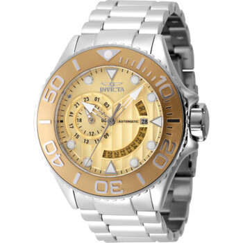 Grand Diver GMT Automatic Gold Dial Watch