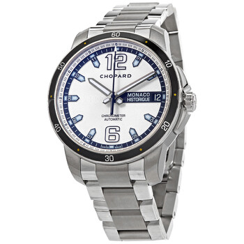 Grand Prix De Monaco Historique Automatic Silver Dial Watch