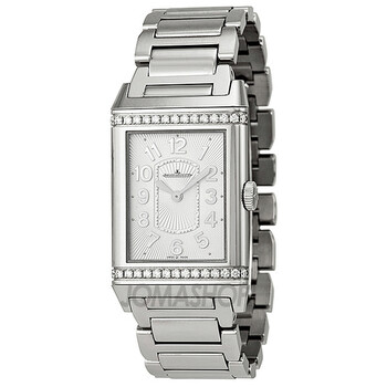 Grand Reverso Lady Ultra Thin Silver Dial Stainless Steel Watch Q3208121