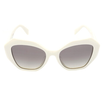 Gray Gradient Irregular Sunglasses PR 16WSF 142130