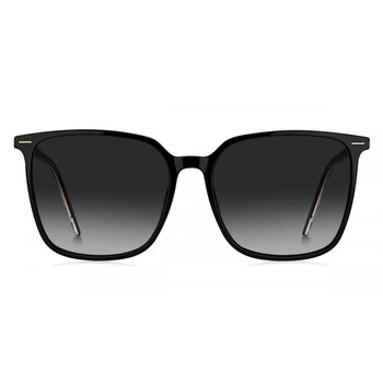 Gray Shaded Square Sunglasses BOSS 1523S 08079O