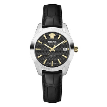 Greca Classic Automatic Black Dial Watch VESCA0124