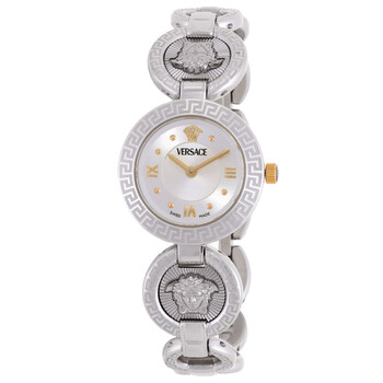 Greca Jewel Quartz Silver Dial Watch VEWCA0124