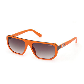 Green Gradient Navigator Sunglasses GU00124 43P