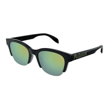 Green Mirror Square Sunglasses AM0406SA 002