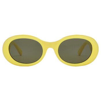 Green Oval Sunglasses GG1587S 004