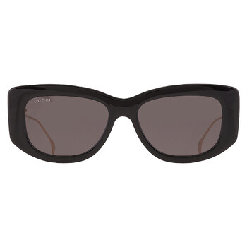 Grey Cat Eye Sunglasses GG1566S 001