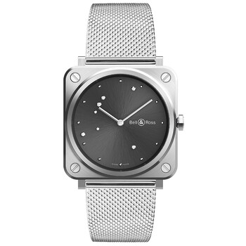 Grey Diamond Eagle Quartz Grey Dial Watch BRSERUSTSST