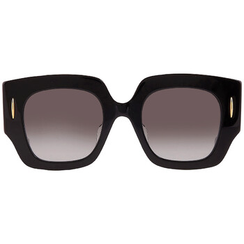 Grey Gradient Butterfly Sunglasses LW40129U 01B