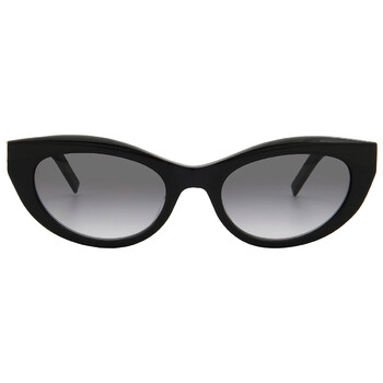 Grey Gradient Cat Eye Sunglasses SL M115 002
