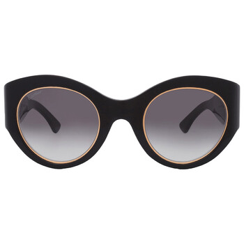 Grey Gradient Oval Sunglasses CT0305S 001